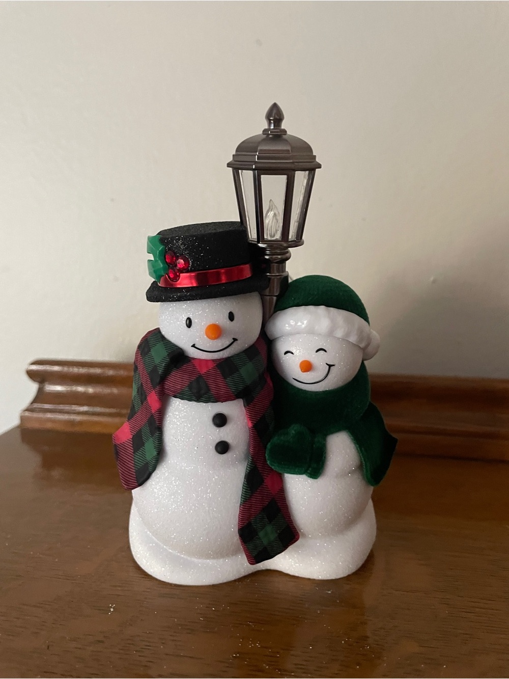 BBW Light Up Snowmen Wallflower- New - Picture 2 of 6
